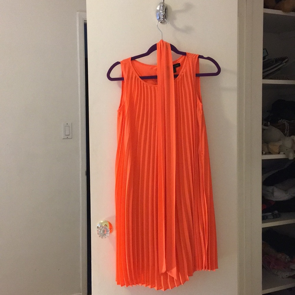 Orange Banana Republic Dress w/ Sash